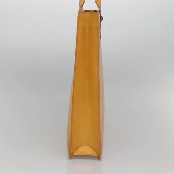 LOUIS VUITTON Epi Sac Plat Hand Bag Yellow M52079 - Picture 4 of 16